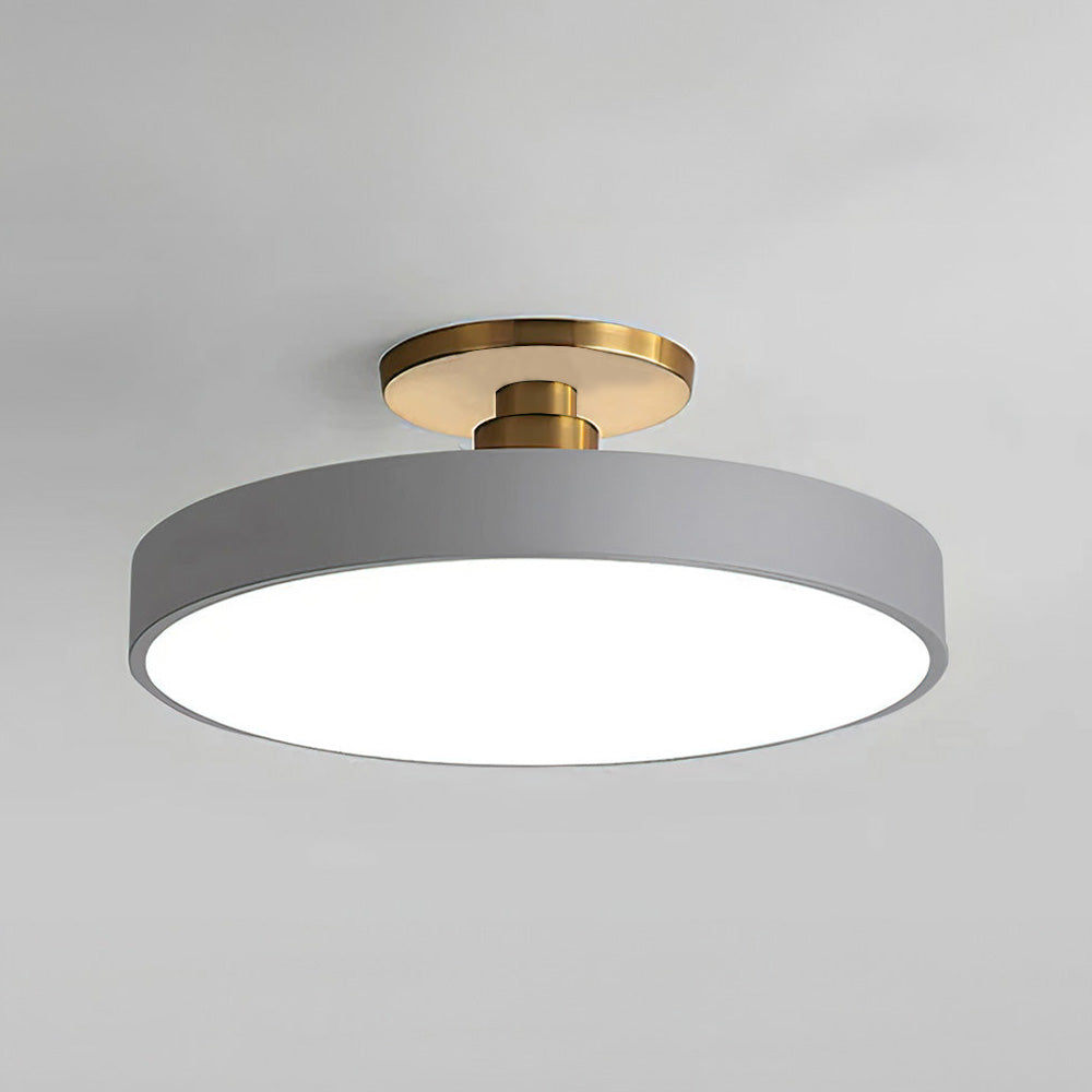 Lampa sufitowa LED nowoczesna okrągła do sypialni