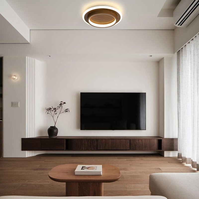 Lampa sufitowa LED nowoczesny pierścień do przedpokoju