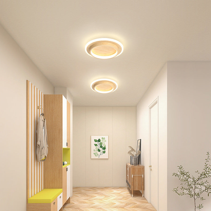 Lampa sufitowa LED nowoczesny pierścień do przedpokoju