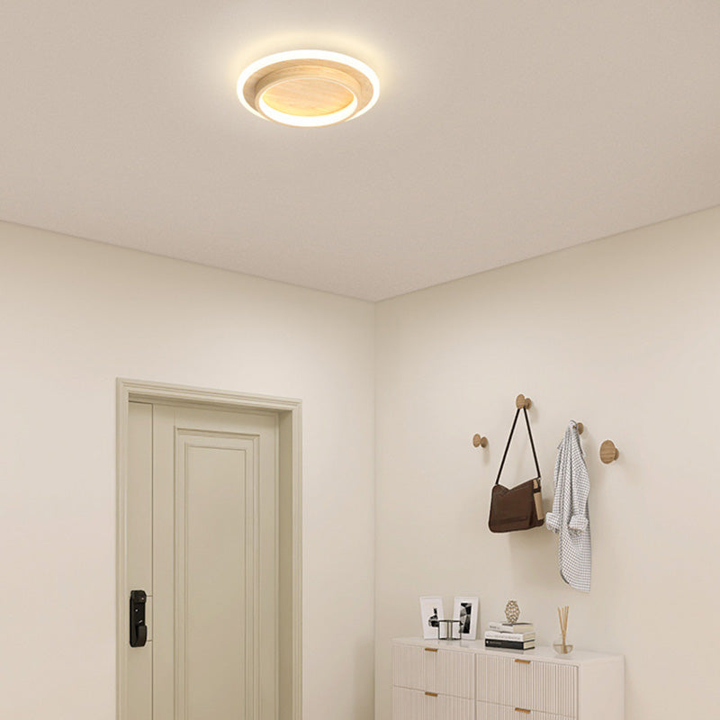 Lampa sufitowa LED nowoczesny pierścień do przedpokoju