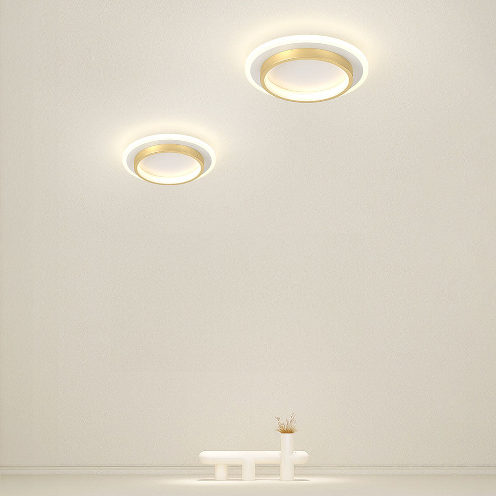 Lampa sufitowa LED nowoczesny pierścień do przedpokoju
