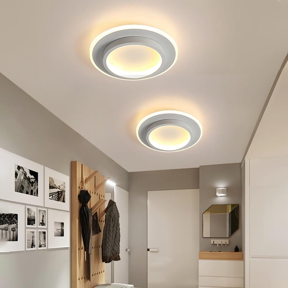 Lampa sufitowa LED nowoczesny pierścień do przedpokoju