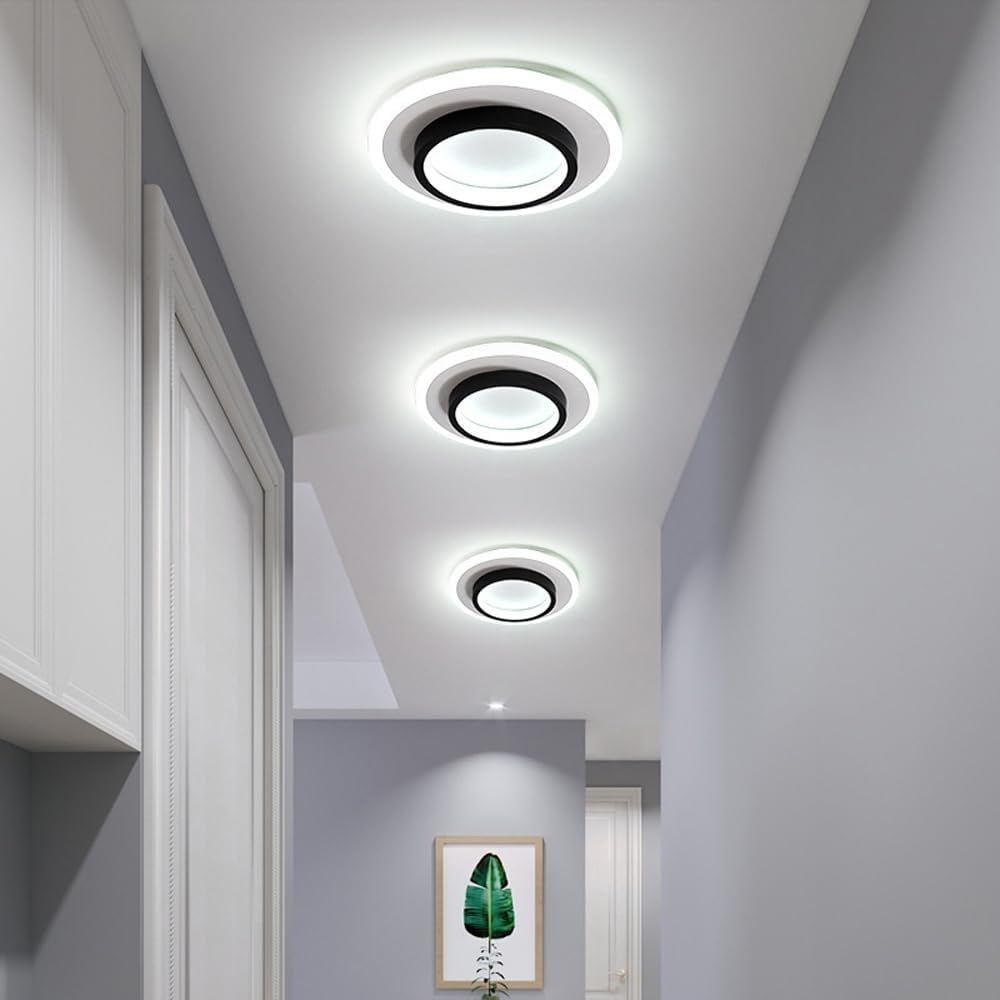 Lampa sufitowa LED nowoczesny pierścień do przedpokoju