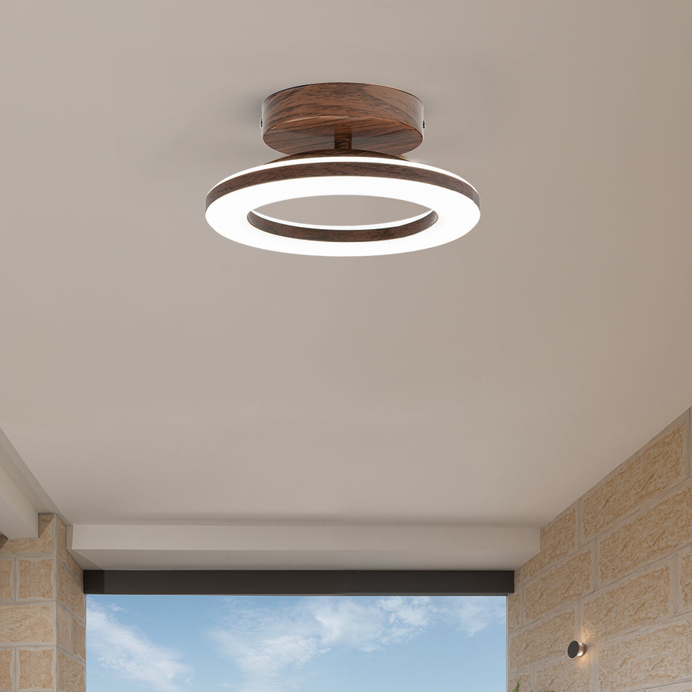 Lampa sufitowa LED nowoczesny pierścień do przedpokoju
