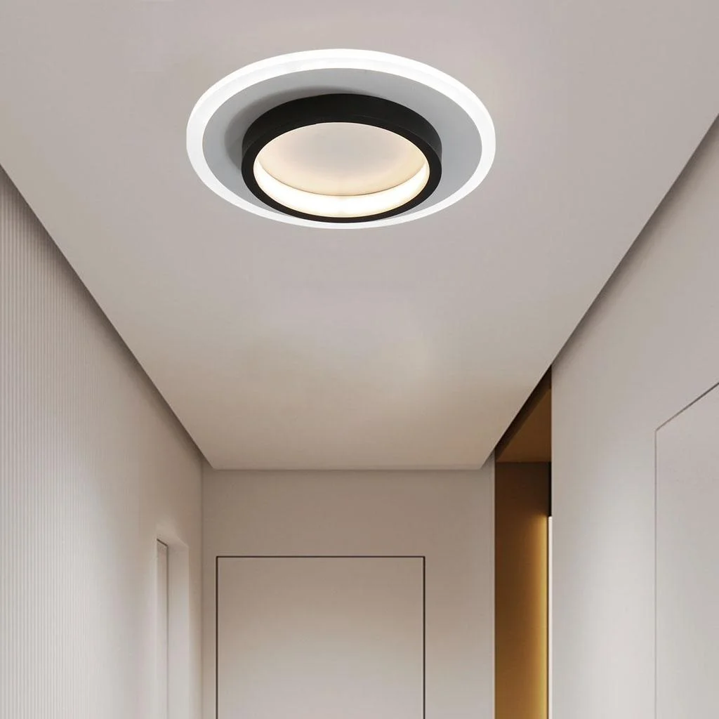 Lampa sufitowa LED nowoczesny pierścień do przedpokoju