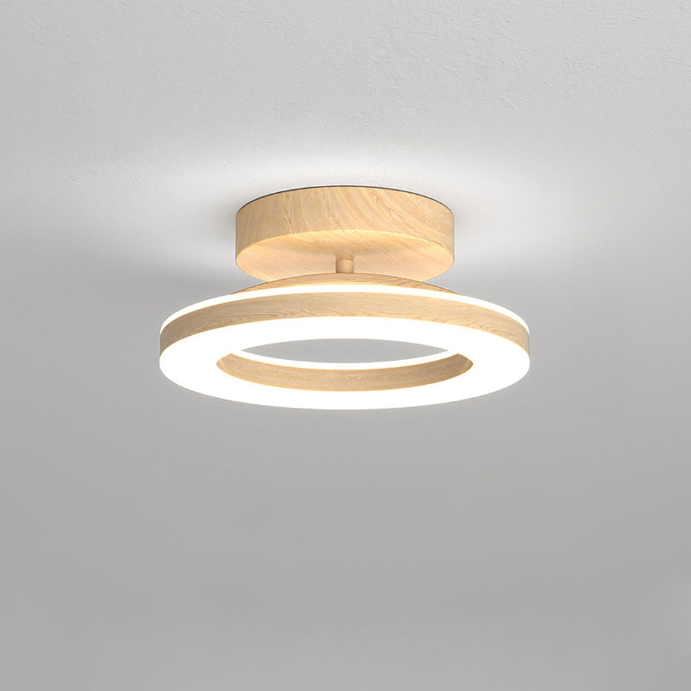 Lampa sufitowa LED nowoczesny pierścień do przedpokoju