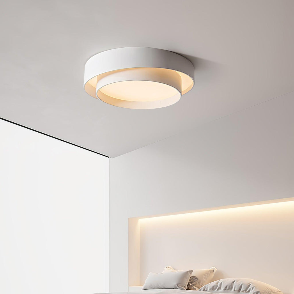 Lampa sufitowa LED nowoczesny pierścieniowy styl