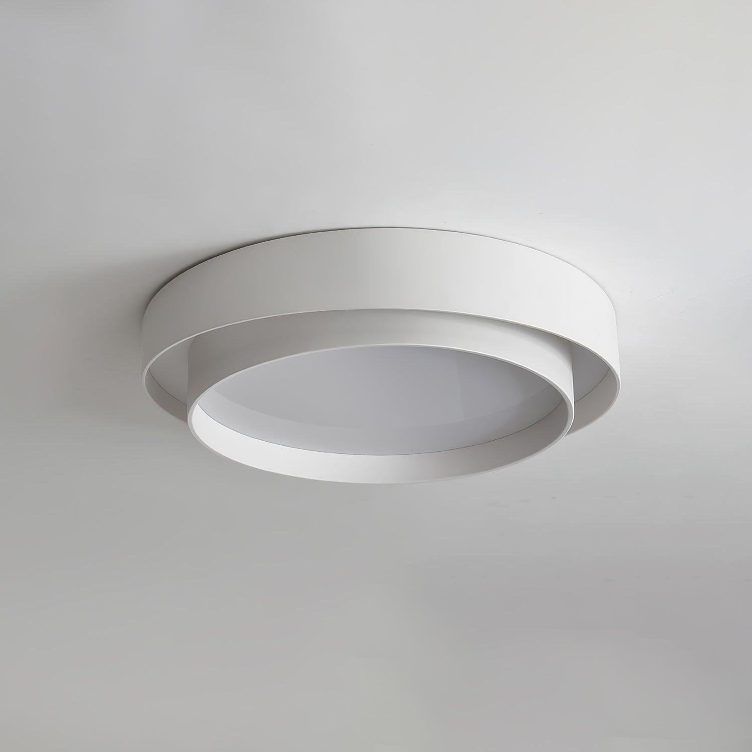 Lampa sufitowa LED nowoczesny pierścieniowy styl
