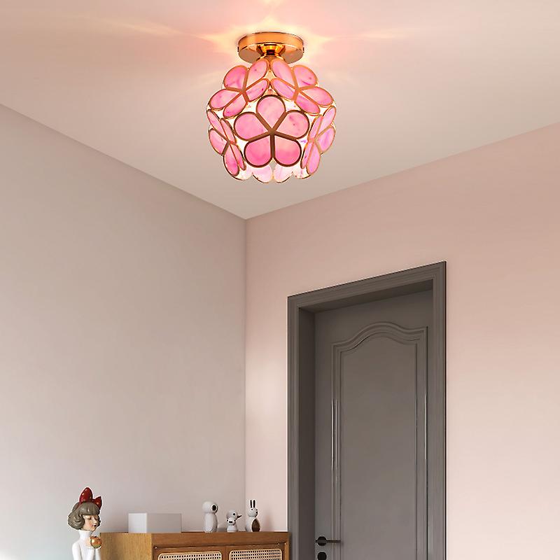 Lampa sufitowa kwiatowa dekoracyjna kryształowa nowoczesna