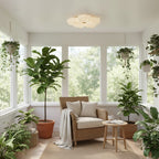 Modern floral ceiling lamp LED