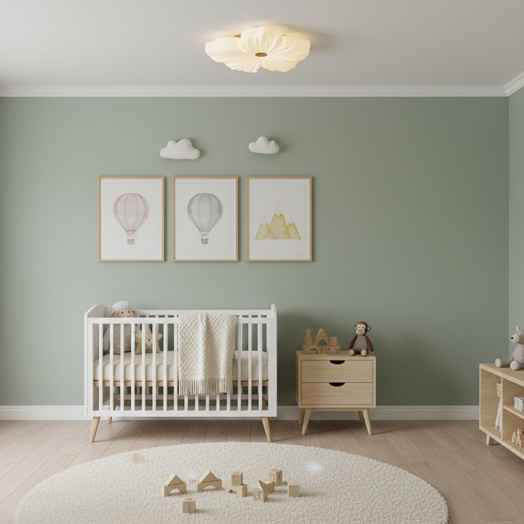 Modern floral ceiling lamp LED