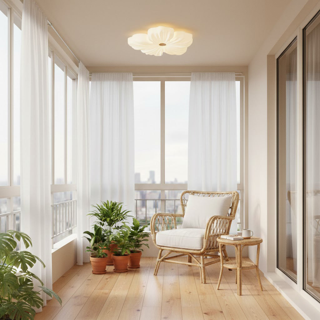 Modern floral ceiling lamp LED