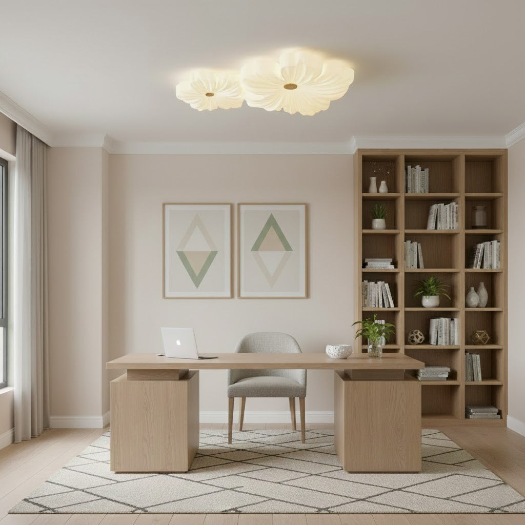 Modern floral ceiling lamp LED