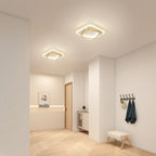 Lampa sufitowa led nowoczesna kwadratowa minimalistyczna