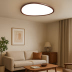 Lampa sufitowa nowoczesna LED owalny minimalistyczny