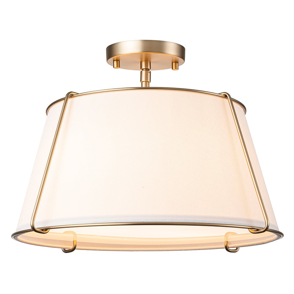 Lampa sufitowa nowoczesna bębnowa minimalistyczna