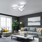 Lampa sufitowa nowoczesna kwiat LED