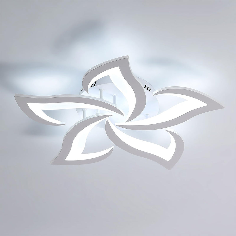 Lampa sufitowa nowoczesna kwiat LED