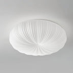 Lampa sufitowa nowoczesna led japandi muszla