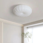 Lampa sufitowa nowoczesna led japandi muszla