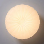 Lampa sufitowa nowoczesna led japandi muszla