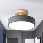 Lampa sufitowa nowoczesna led kompaktowa natynkowa