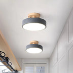 Lampa sufitowa nowoczesna led kompaktowa natynkowa