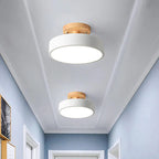 Lampa sufitowa nowoczesna led kompaktowa natynkowa