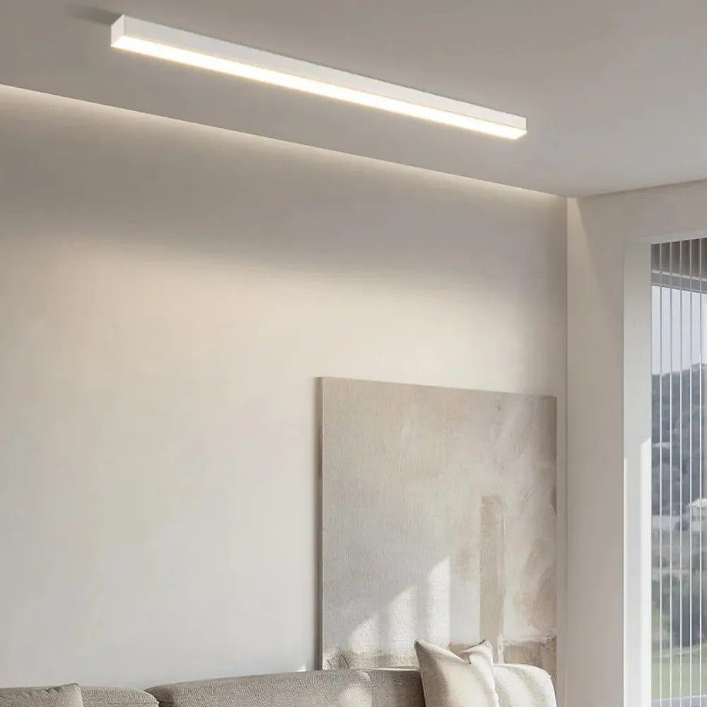 Lampa sufitowa nowoczesna liniowa LED