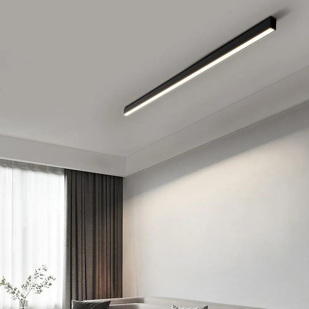 Lampa sufitowa nowoczesna liniowa LED