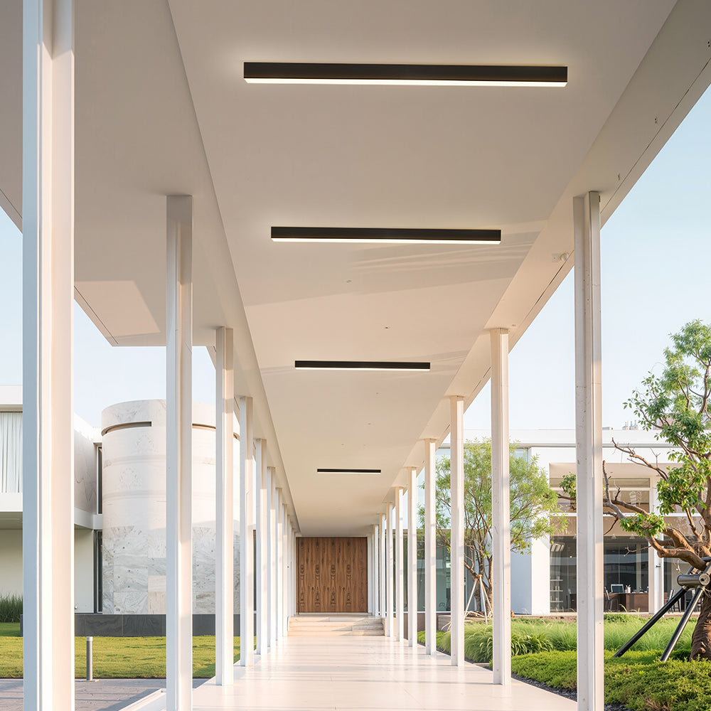 Lampa sufitowa nowoczesna liniowa LED
