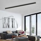 Lampa sufitowa nowoczesna liniowa LED