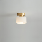 Lampa sufitowa nowoczesna minimalistyczna półplafonowa