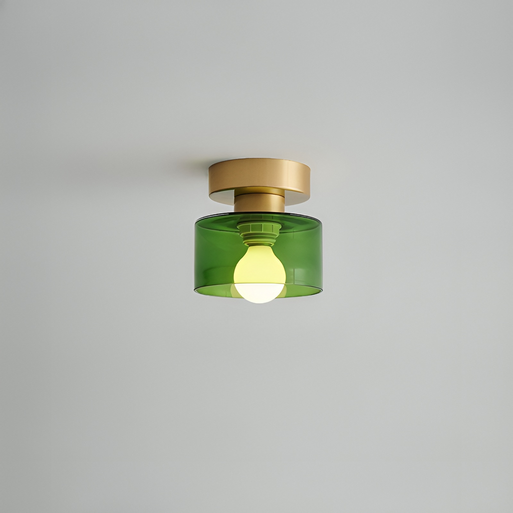 Lampa sufitowa nowoczesna minimalistyczna półplafonowa