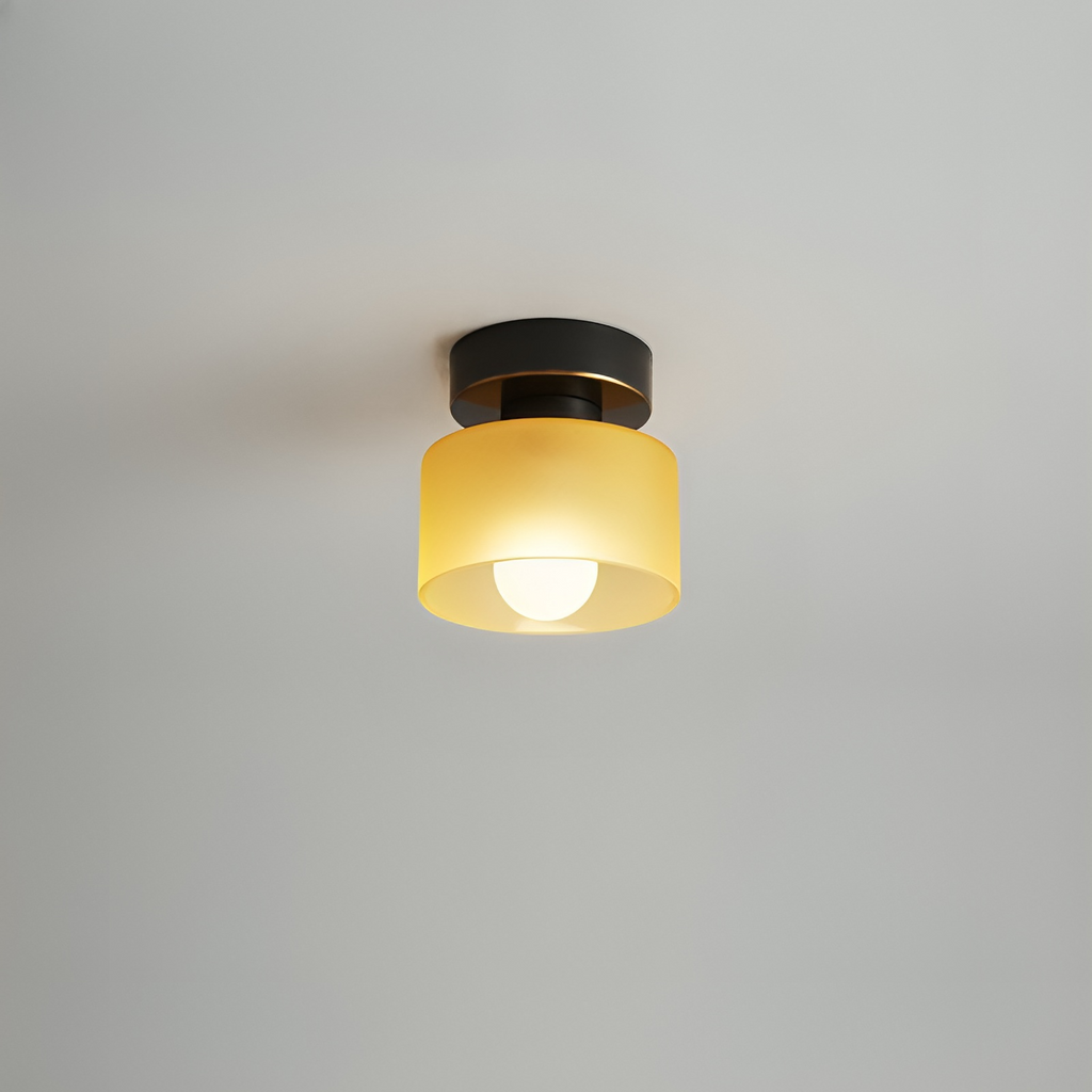 Lampa sufitowa nowoczesna minimalistyczna półplafonowa