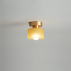 Lampa sufitowa nowoczesna minimalistyczna półplafonowa