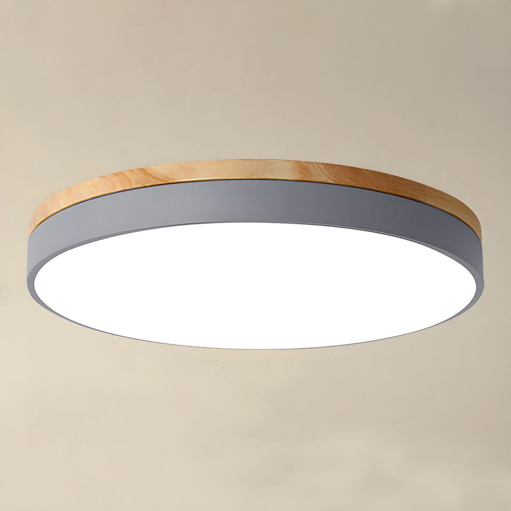 Lampa sufitowa nowoczesna okrągła LED natynkowa