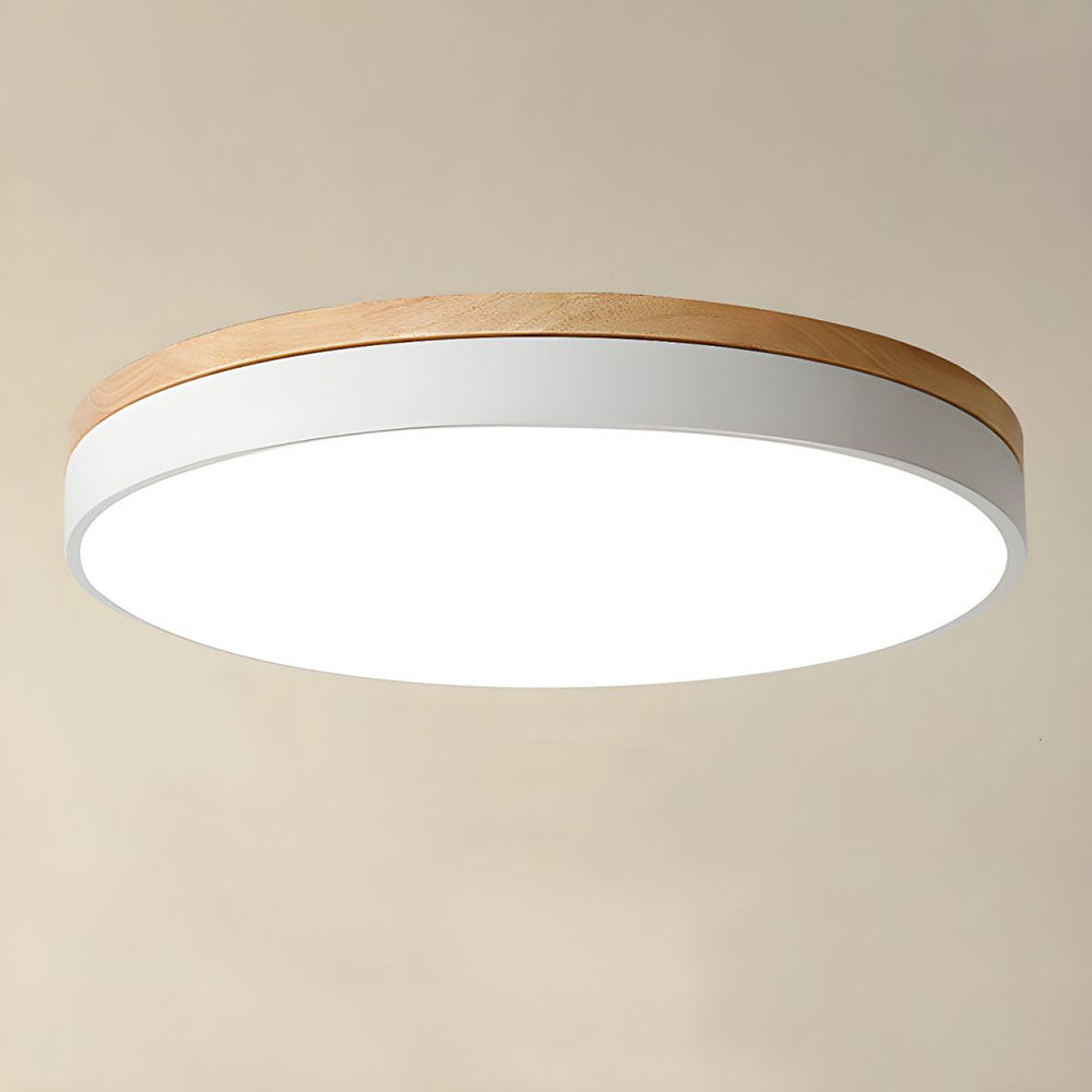 Lampa sufitowa nowoczesna okrągła LED natynkowa