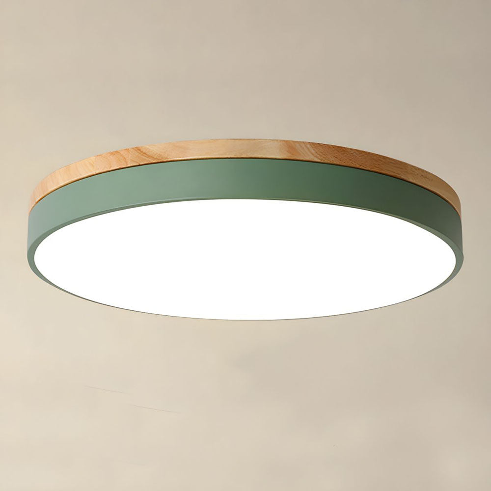 Lampa sufitowa nowoczesna okrągła LED natynkowa