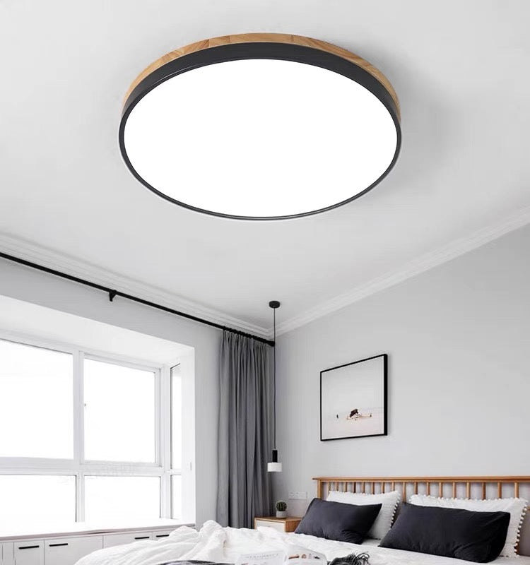 Lampa sufitowa nowoczesna okrągła LED natynkowa