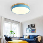 Lampa sufitowa nowoczesna okrągła LED natynkowa