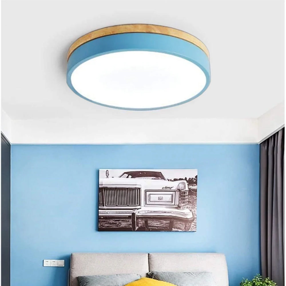 Lampa sufitowa nowoczesna okrągła LED natynkowa