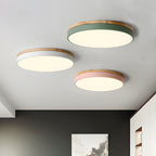 Lampa sufitowa nowoczesna okrągła LED natynkowa