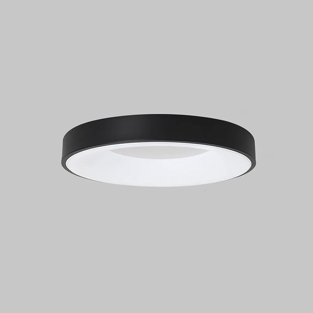Lampa sufitowa nowoczesna okrągła bębnowa LED natynkowa