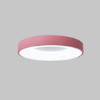 Lampa sufitowa nowoczesna okrągła bębnowa LED natynkowa