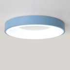 Lampa sufitowa nowoczesna okrągła bębnowa LED natynkowa