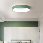 Lampa sufitowa nowoczesna okrągła bębnowa LED natynkowa