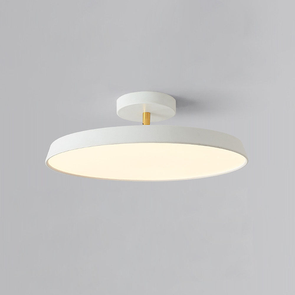 Lampa sufitowa nowoczesna okrągła minimalistyczna LED