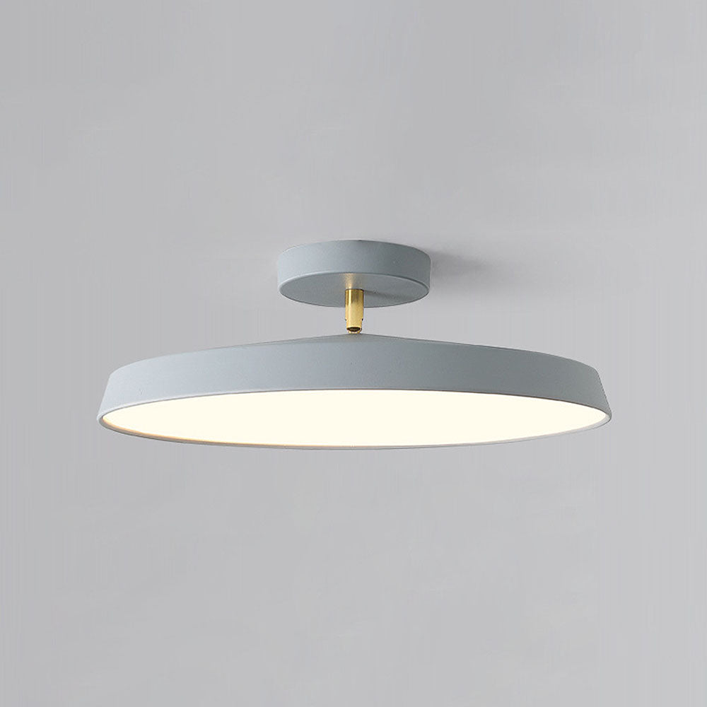 Lampa sufitowa nowoczesna okrągła minimalistyczna LED