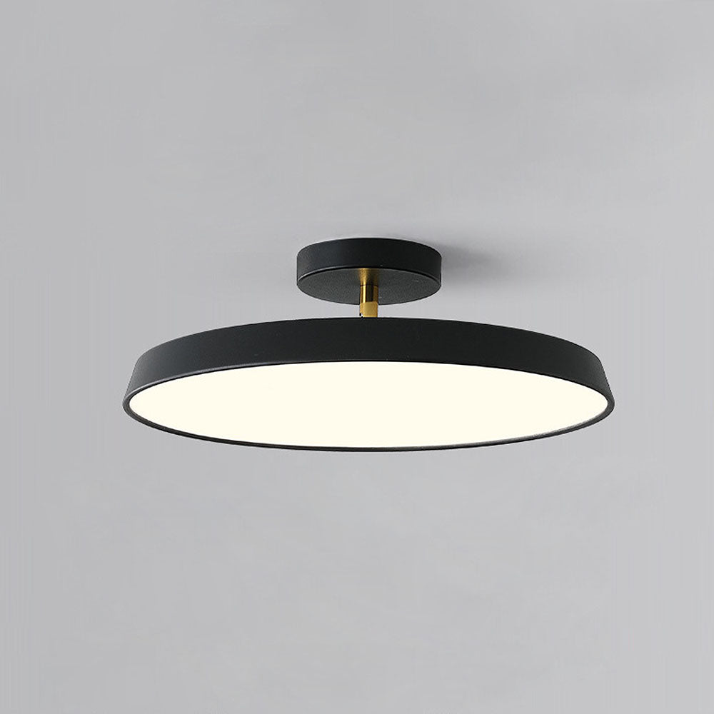 Lampa sufitowa nowoczesna okrągła minimalistyczna LED